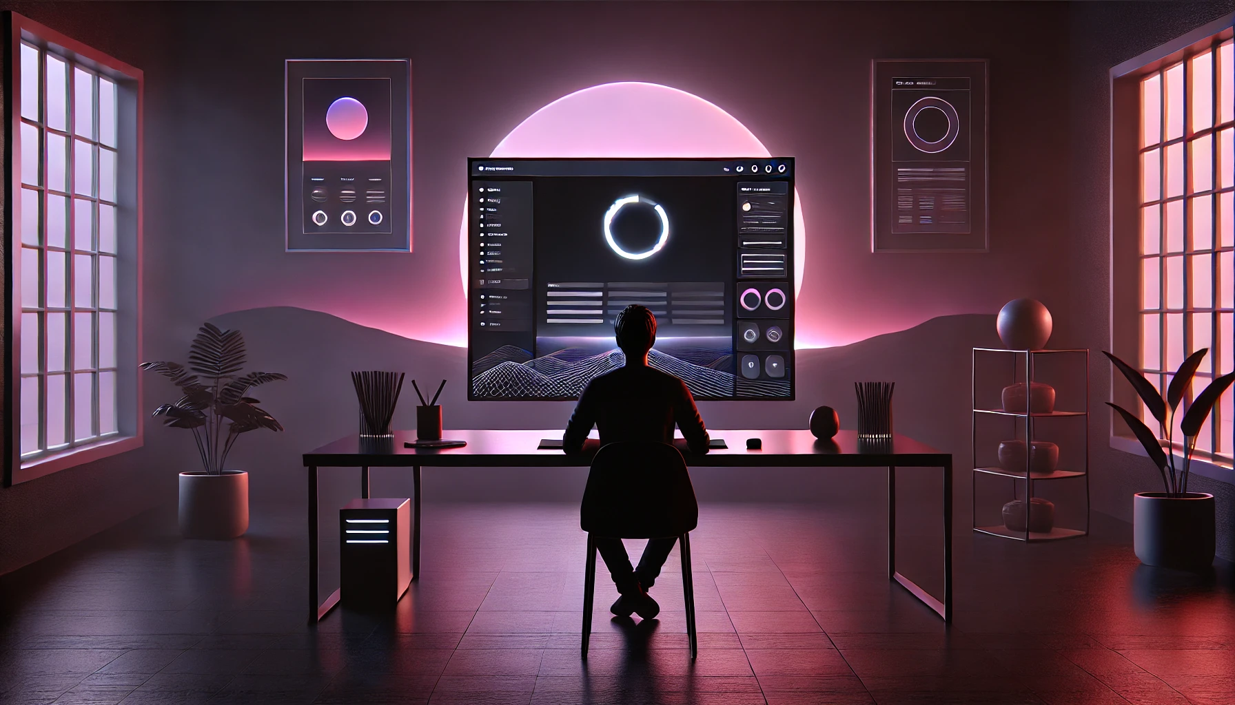 UI UX designer optimizing interface with improved user flow and growth analytics.