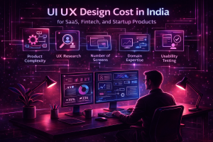 UI UX Design Cost in India for SaaS and Fintech Products