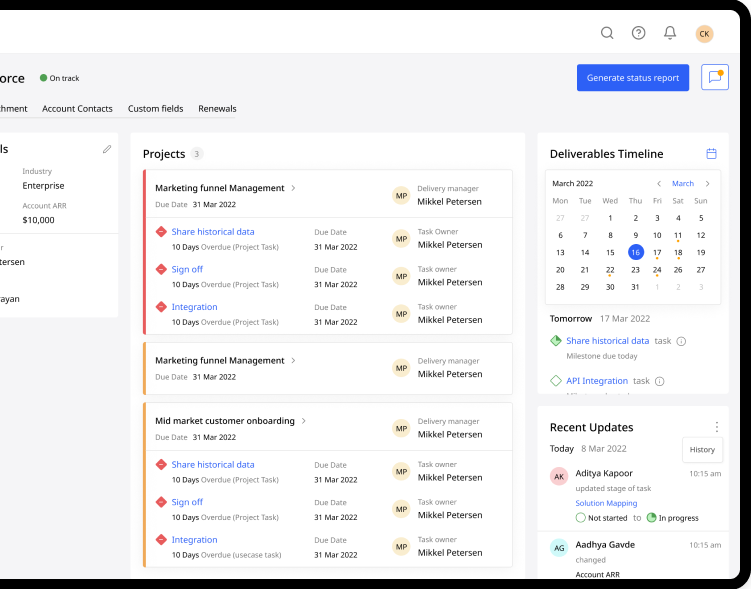 Client Dashboard