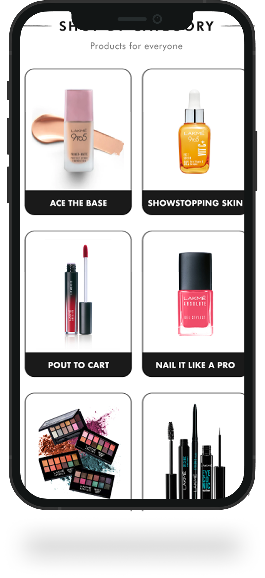 Rich Product Experience Mobile Interface