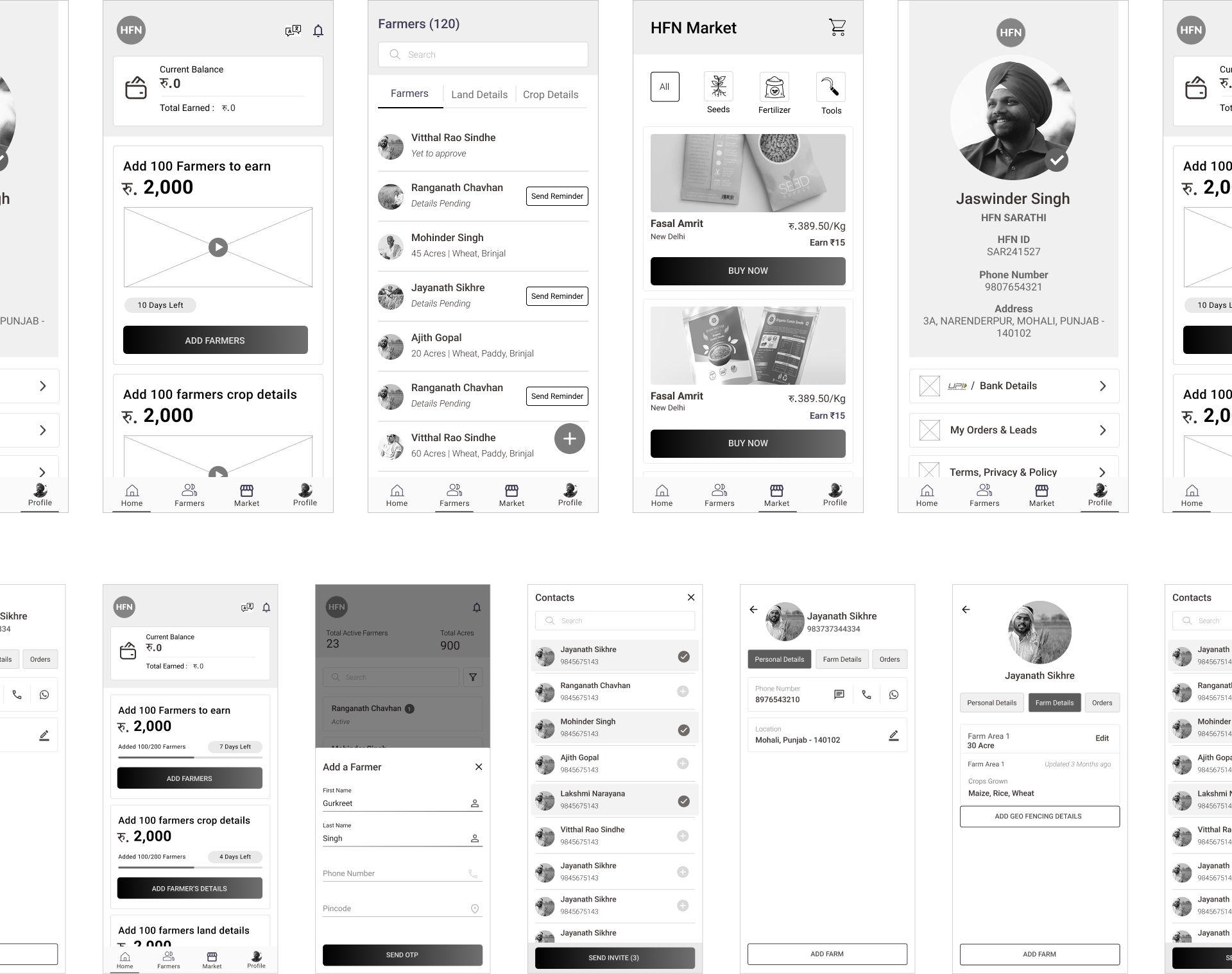 wireframes