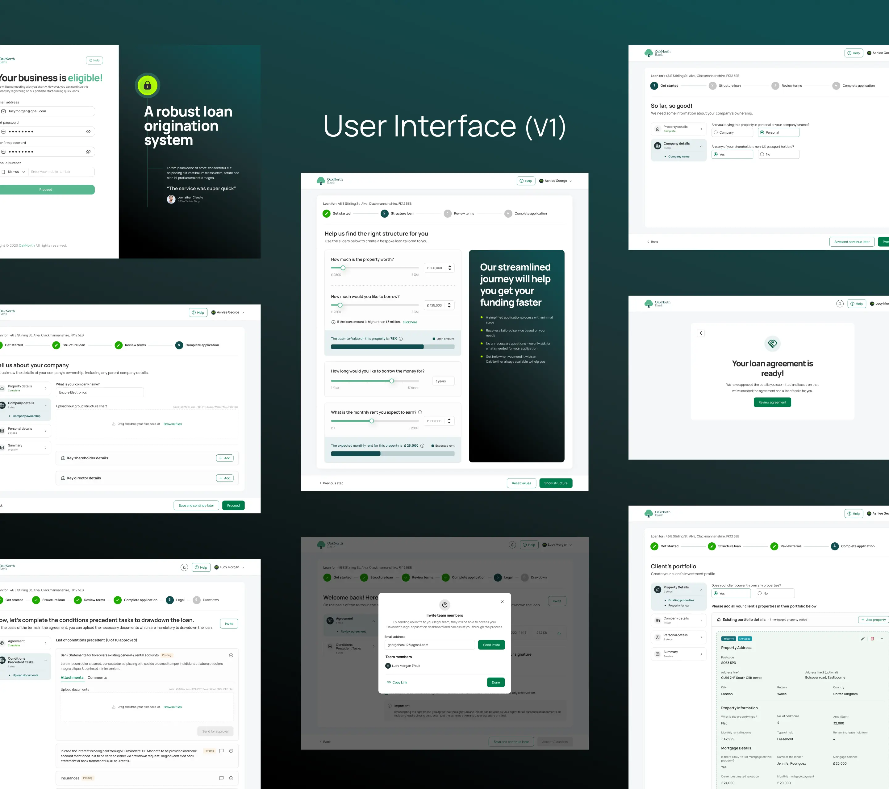 User Interface Banner