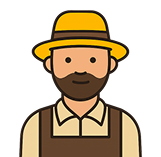 Farm Owner Icon